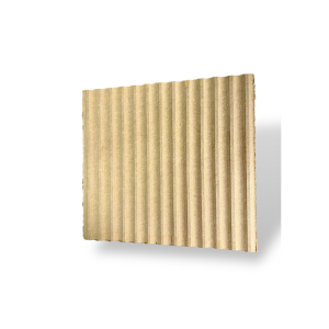 Inverted Curved Fluted MDF Panel