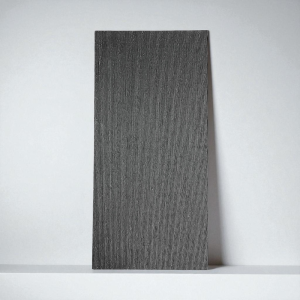 PVC Polyurethane Faux Linear Concrete Limestone Panel - Dark Grey