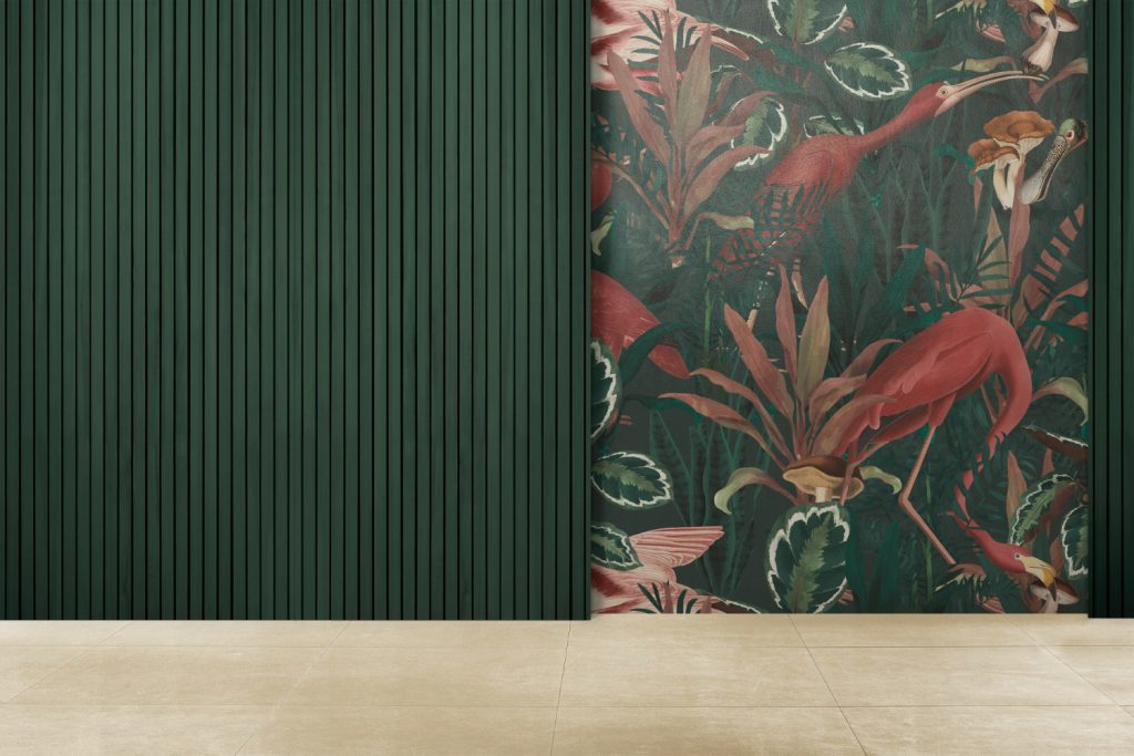 wall with spring decor trends