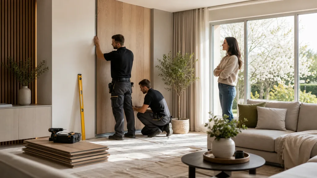 How Wall Panel Installation Works for Spring Home Updates